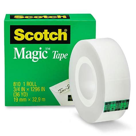 The Hidden Uses of 3M Scotch Magic Tape